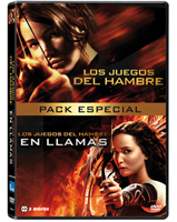 PACK LOS JUEGOS DEL HAMBRE LOS JUEGOS DEL HAMBRE: EN LLAMAS DVD